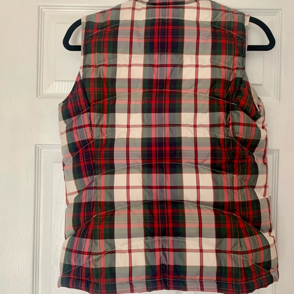 Lands End Plaid puffer vest - Picture 4 of 5